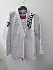 Storm Kimonos A3 White BJJ Gi Brazilian Jiu Jitsu Uniform Jacket Pants Adult