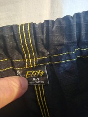 Elite Brazilian Jiu-Jitsu Set Color Black/ Yellow Gorpcore Grunge Sport