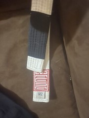Maeda Red Label 3.0 Jiu Jitsu Gi Black M2 Child Kid Karate Uniform