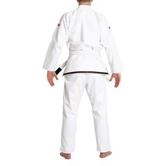 Jiu Jitsu Gi Professional Competition White 100% Cotton Pre-Shrink  BJJ SIZE-A4