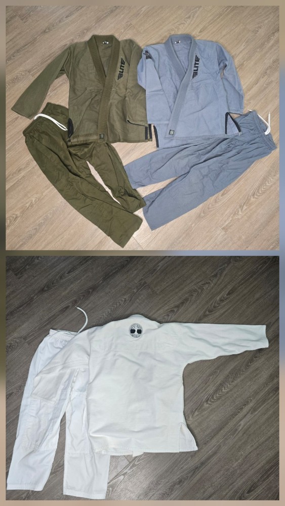 Lot Of 3 – Elite Sports Youth BJJ Gi C3