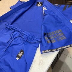 Danny Savery Jiu Jitsu Gi Blue A2 BSBJJ Kimono Uniform Set Jacket Pants Adult