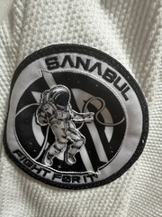 Sanabul NASA BJJ Gi A1 White Jiu Jitsu Uniform Astronaut Patch Complete Gi Pants