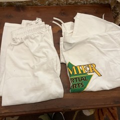 Premier Martial Arts Mixed SET TOP BOTTOM White Size 00 Child