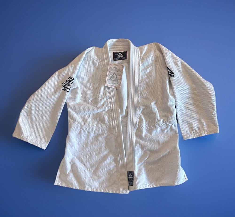 NWT Gracie Brand Jiu-Jitsu Official Gi Top Only Uniform Adult 3/160 JACKET ONLY