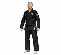 Fuji Suparaito Lightweight Mens Jiu-Jitsu BJJ Gi Gamer Series – Black / Green