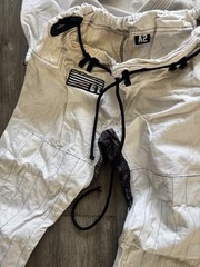 jiu jitsu gi a2 public enemy white with black