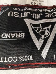 Gracie Jiu-Jitsu Official Gi 100% Cotton White 1/140 Jiu-Jitsu Uniform w/ Belt