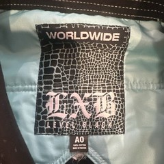 Level Black Worldwide BJJ Jiu-Jitsu Gi Uniform Set Black/Blue A0 Adult Unisex.