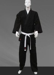 KANKU Black Karate Uniform 14 oz Heavy Weight Martial Arts Uniforms