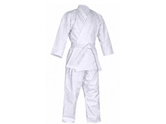 Karate Gi Uniform Adult Kids Martial Arts Suit Lightweight w/ White Belt gift