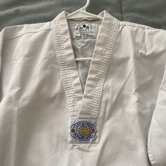 US World Class Taekwondo Uniform Top 160cm White Martial Arts Gi Dobok