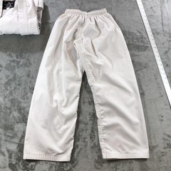 Gracie Jiu-Jitsu Official Gi Set 1/140 Boys White Jacket Pants 100% Cotton BJJ