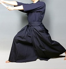 Kendo Iaido Aikido Hapkido Hakama Martial Arts Uniform Kimono Dobok Pants Costum
