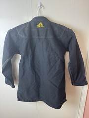 Adidas BJJ Brazilian Jiu Jitsu Gi-A5-Excellent Condition Black/Yellow