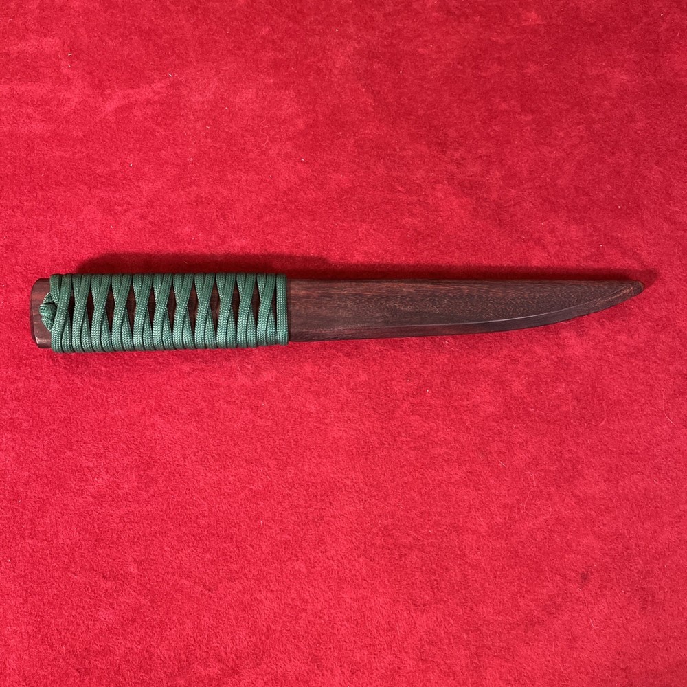 Martial Arts Training Knife Hapkido Escrima Aikido 10.25” Long New Hardwood
