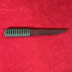 Martial Arts Training Knife Hapkido Escrima Aikido 10.25” Long New Hardwood
