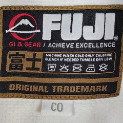 Fuji Kimono Achieve Excellence White Martial Arts Gi Set Size C0 BJJ Judo Karate