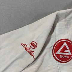 Gracie Barra Gi Jiu Jitsu MMA Kimono Pants & Jacket A2 Set Unisex White Read