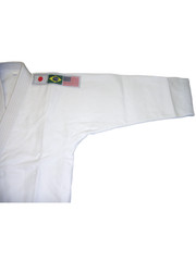 Martial Sports Premium Flag Kids Brazilian Jiu Jitsu Gi – White – Free Belt
