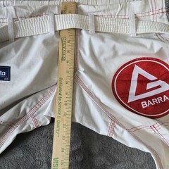 GRACIE BARRA JIU JITSU Gi Pants Adult SIZE A0 White Equipe Edition