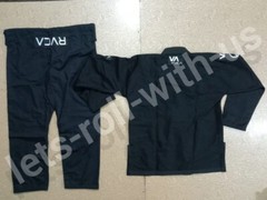 Shoyoroll Batch 60 RVCA V2 Black JIU JITSU Kimono RVCA II 450GSM With Bag