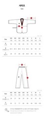 MOOTO BS 5 (Basic 5) Standard Taekwondo Uniform TKD WT Dobok [Black-Neck]