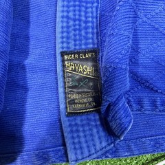 Vintage BJJ GI Toger Claw Blue 90s Taekwondo Sparring J.K.A Academy Hayashi