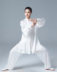 Worm Silk Martial Art Uniform Tai Chi Clothes Kung Fu Set Wushu Clothing For