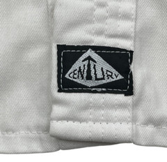 Century Martial Art Supply White Canvas Kimono Top Size 3 Small Made in USA