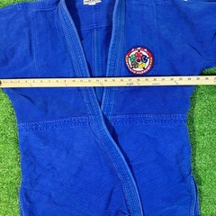 Vintage BJJ GI Toger Claw Blue 90s Taekwondo Sparring J.K.A Academy Hayashi