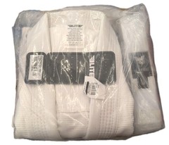 Elite Sports BJJ GI For Men IBJFF Kimono Jiu Jitsu w Belt White Size A1
