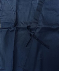 IAIDO broad SLEEVE Navy blue GI large sleeves Tetron jacket japanese kimono top
