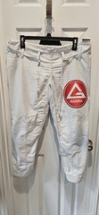 Gracie Barra White GI set Size AO