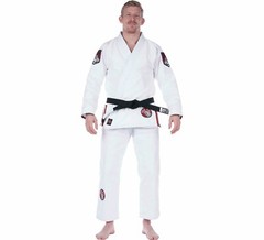 Fuji Limited Edition Bull Dog Mens Brazilian Jiu Jitsu Gi JiuJitsu BJJ – White