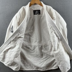 Jiu Jitsu Gracie University GI Kimono White Robe 4/170 Martial Arts MMA Cotton
