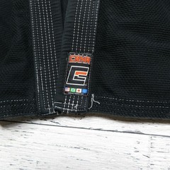 Combat Corner BJJ Gi Jacket A2 Black ECO Series v4.0 100% Cotton Jiu Jitsu Top