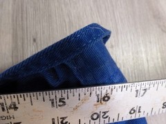 Vulkan Jiu Jitsu Pants Men A2 32×25 Blue Drawstrings Heavy 100% Cotton Loose Fit