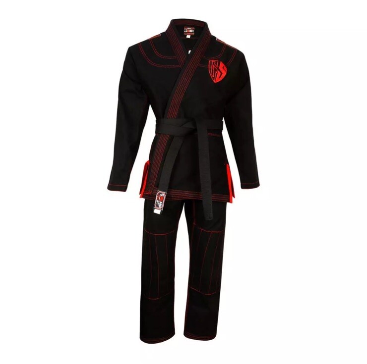 ELITE BLACK BJJ GI – PREMIUM TRAINING AND COMPETITION GEAR (without belt)