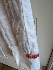 Sanabul Highlights Pro Competition BJJ Jiu Jitsu Gi – White/Orange – Size A3