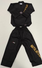 FILA V-Neck Taekwondo 2 Piece Martial Arts Gi Unisex Youth Size 120