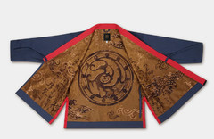 MOOTO Kumgang Grandmaster Taekwondo Karate Dobok Navy Black Collar Professional