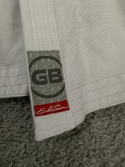 GRACIE BARRA Equipe GB STORM Jiu Jitsu For Everyone Gi White Adult Size A1