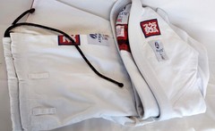 Scramble Athlete 2 BJJ Kimono Gi A4 Top and Bottom White