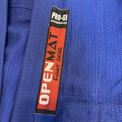 OpenMat Brazilian Jiu Jitsu Pro Gi A5 Blue BJJ Kimono Jacket Adult Heavyweight