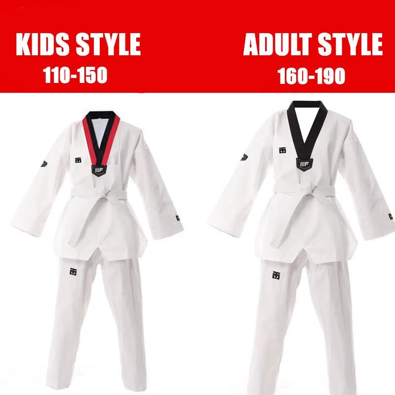 Wtf Taekwondo Dobok Clothes Child Adult Itf Karate Suit Taekwondo Uniform Karate