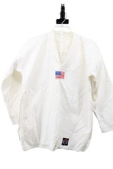 Martial Arts Tunic Pro Force Ancient Ways White Vintage 94009