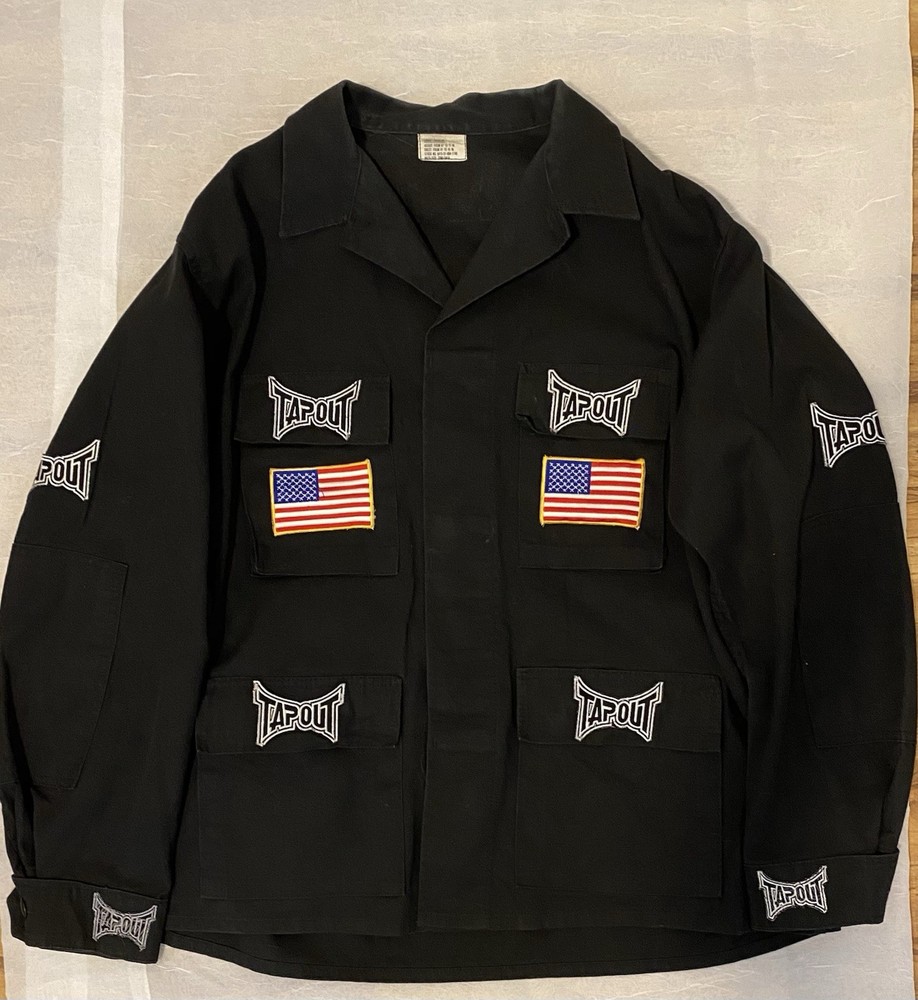 ORIGINAL ONE OF A KIND TAPOUT MMA PAT TILLMAN Custom Military Pants And Jacket