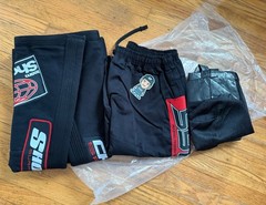 NEW 2024 SHOYOROLL AK16124 ’24 Federation Kimono BLACK GI JIU JITSU BJJ RARE 2W