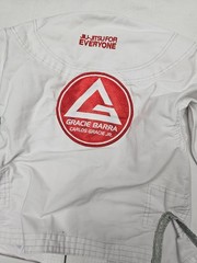 Gracie Barra Equipe Edition Kimono/Pants Gi White Youth Y2 Brazilian Jiu-Jitsu